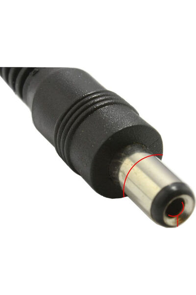 POWERTECH Βύσμα DC αρσενικό Μαύρο (PT-275)