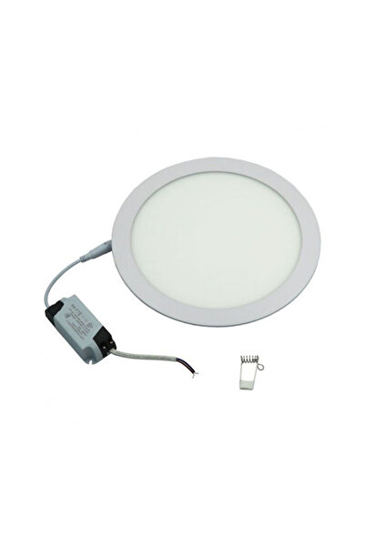Other Στρογγυλό Χωνευτό Πάνελ LED 18W με Ψυχρό Λευκό Φως 6500K 22εκ.