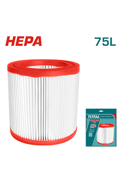 TOTAL 75L Electric Bucket Vacuum Cleaner Filter Tvcaihp03 Total