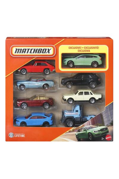 OEM SET MATCHBOX 8 MAȘINI DIE-CAST EXCLUSIVE VOLVO V60 2016 SCARA 1:64 - vârs...