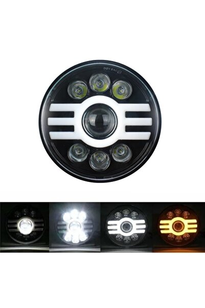 Flexzon Προβολέας LED Γενικής Χρήσης 7 ιντσών 18 εκ. 9V - 32V Χαμηλή και Υψηλ...