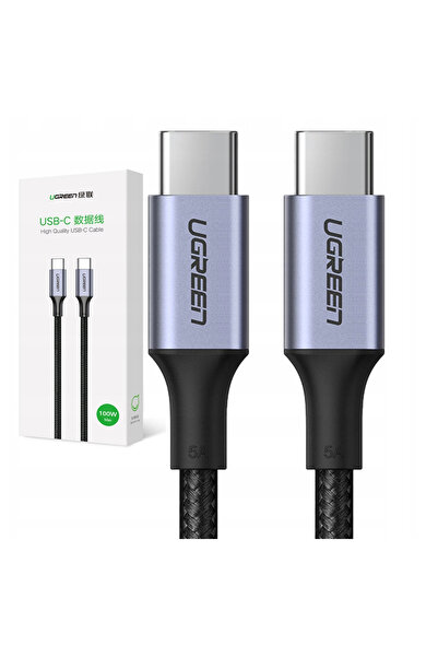 Ugreen Cablu de încărcare rapidă USB-C la USB-C 100W pentru telefon, 1M