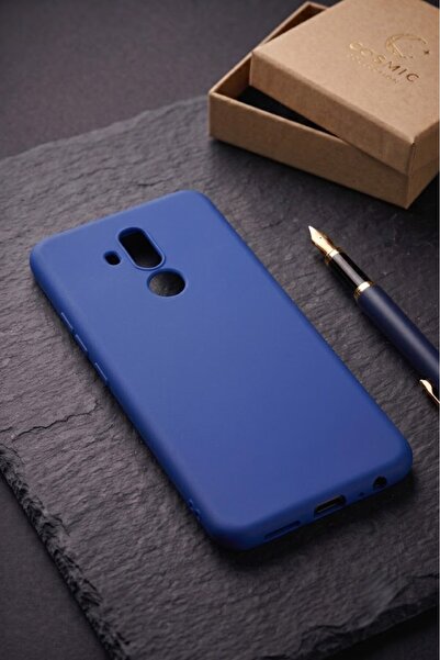AKSEFİZZ Huawei Mate 20 Lite Kılıf Yumuşak Sade Esnek İnce Pürüssüz Dokulu Kapak