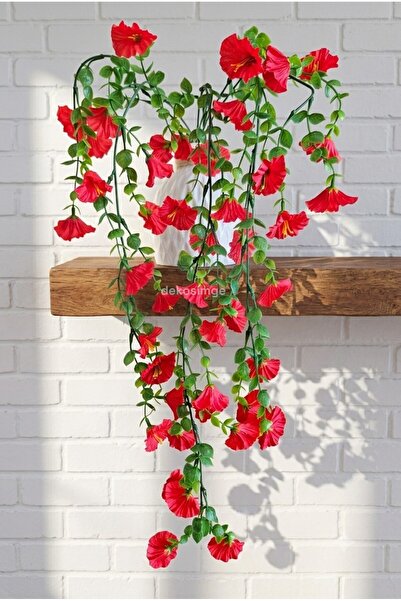 Dekosimge Yapay Sarkan Bitki Sarmaşık 5 Dallı 75 Cm Çiçek Begonvil Bahardalı ...