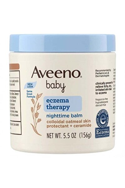 Aveeno Baby Eczema Therapy بلسم أفينو بيبي الليلي لعلاج الإكزيما 156 جرام