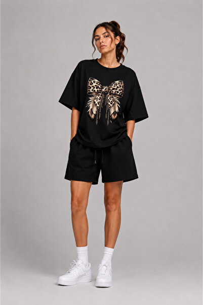 ARHMHEM Comfortable, Loose-Fitting, Original Printed Shorts and T-Shirt Set.