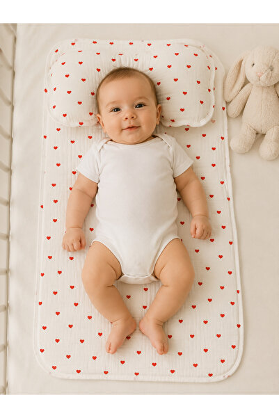 COOLMINIES Red Heart Patterned Newborn Baby Diaper Cover, Mother Baby Care Co...
