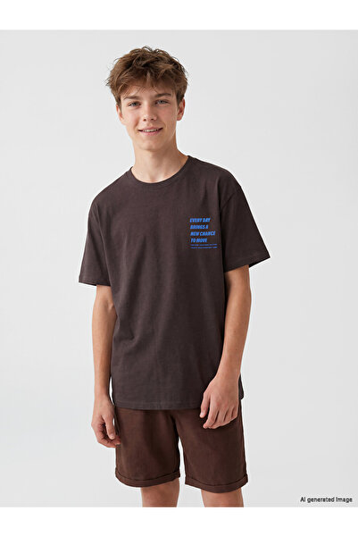 LC Waikiki Zero Roba Collar Printed Boy's T-Shirt from Uzg Store for Style En...