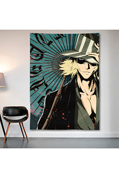 Geek Cultcha Bleach Kisuke Urahara Wall Covering Wall Tapestry First Quality ...