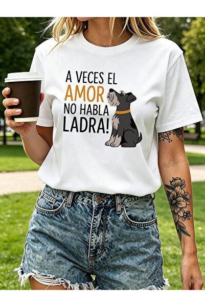 STITCHLY Schnauzer Dog Warm Spanish Quote Print Women'S Summer T-Shirt, Park ...