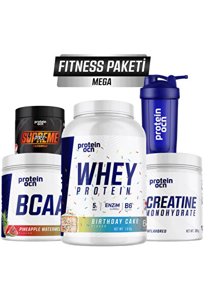 Proteinocean Fıtness Paketi Mega - Birthday Cake / Pineapple Watermelon