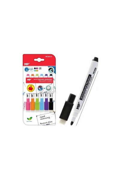 OEM MP Main PaperSet markere pentru tablă 6 culori (blister)