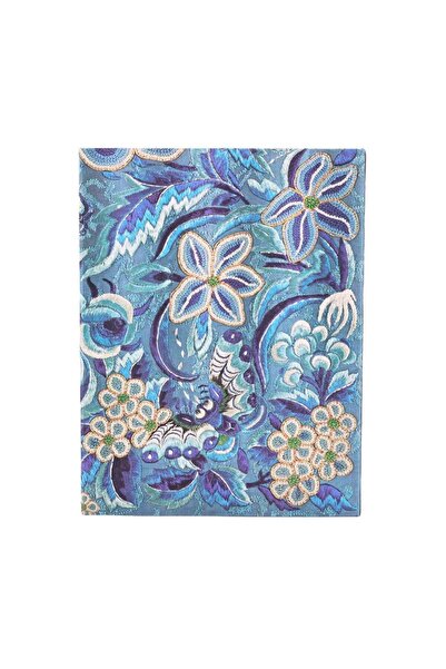 Paperblanks Nota de carte Ultra Blue Willow, coperta tare, 144 pagini, multic...