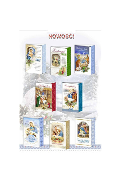 Top Graphic Set 10 felicitari religioase B6 multicolor cu plic