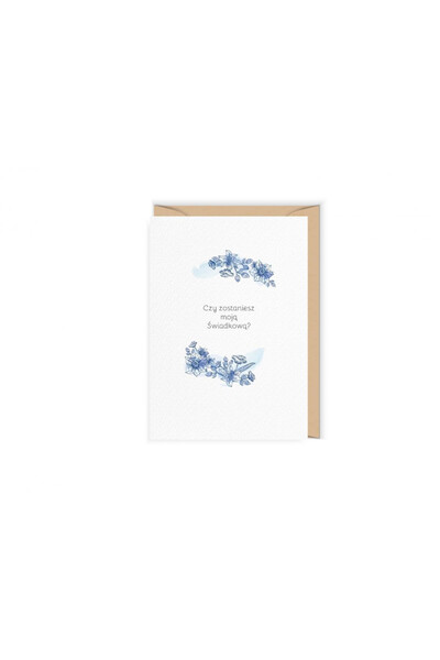 Cudowianki Felicitare de nunta multicolor 12x17cm cu plic