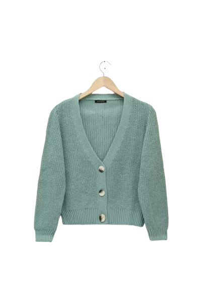 Generic Women's Knitted Buttoned Cardigan Free Size – Cozy & Chic