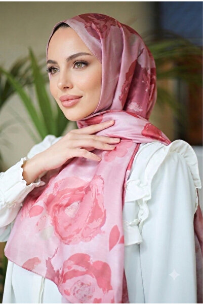 YILDIZ SCARFS شال قطن مستورد بنمط روزا