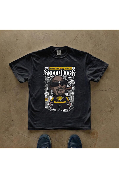 Grafftee Clothing تي شيرت سونوب دوج مطبوع للجنسين مقاس كبير