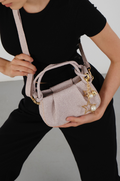 ALTUDA Women's Zippered Star Charmli Shoulder Bag Rexi̇