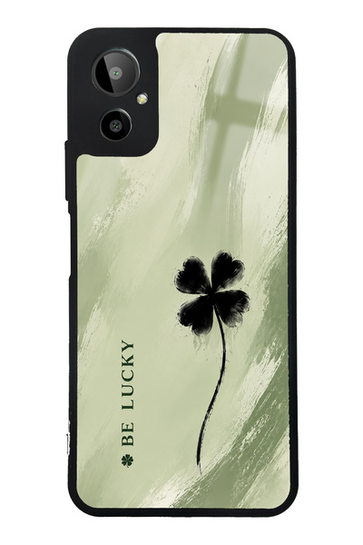 Spoyi Gm 23 SE Sage Lucky Clover Tasarımlı Glossy Telefon Kılıfı