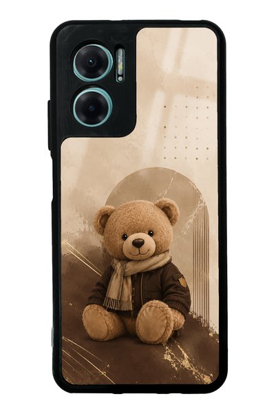 Spoyi Xiaomi Redmi Note 11E Cozy Teddy Design Glossy Phone Case