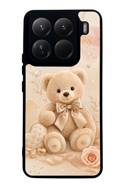 Spoyi حافظة هاتف لامعة بتصميم لؤلؤي من تيدي لـ Xiaomi 15Pro