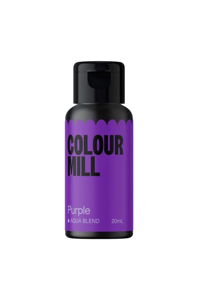 Colour Mill Colorant alimentar solubil în apă, – Mov, 20 ml