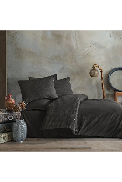 Clasy Arsida Black V4 premium double Duvet Cover Set , %100 cotton with embos...