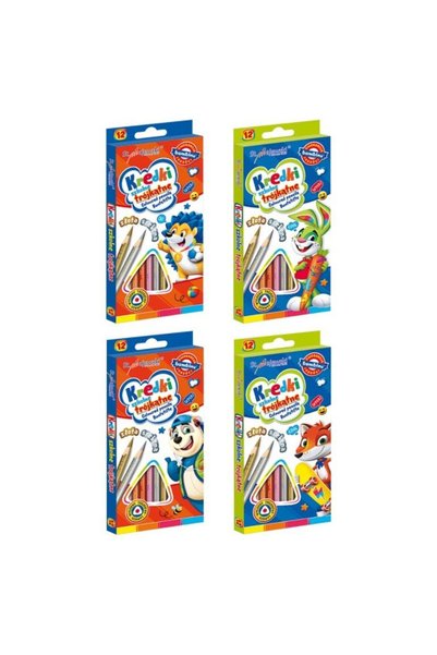OEM Creioane colorate ST-MAJEWSKI Bambino set 12 culori multicolor