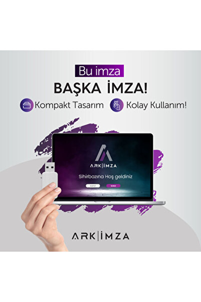 ArkSigner E-İmza 3 (Üç) Yıllık + Kolay Kurulum