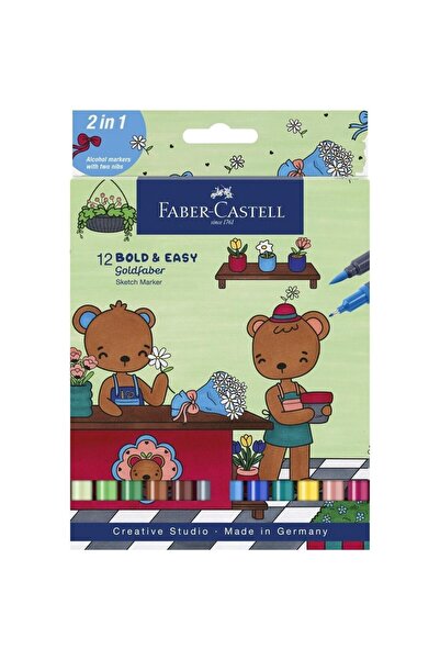 OEM Figurina Faber Castell Goldfaber Sketch set 12 culori multicolor 0x17x23cm