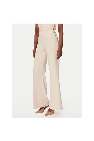 RINASCIMENTO Pantaloni Palazzo de damă CFC0020264002 Bej