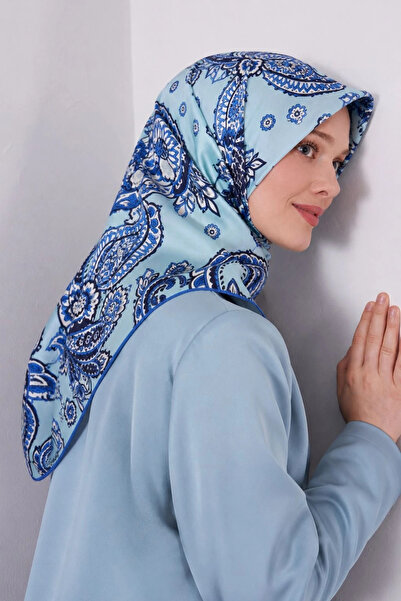 Lesscarves Patterned Cotton Silk Scarf Ls2207