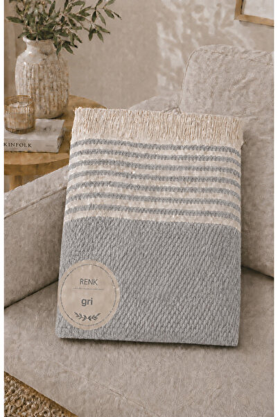 Vivesta Home 180X220Cm Cotton Straw Pattern Sofa Cover Multi-Purpose Sofa Cov...