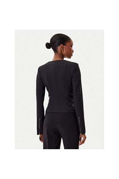 Elisabetta Franchi Jachetă de damă GI17356E2 Negru