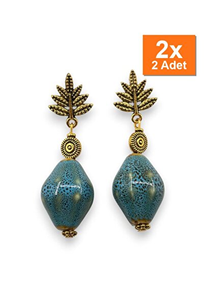Bozhi أقراط مصنوعة يدويًا بتصميم خاص كهدية