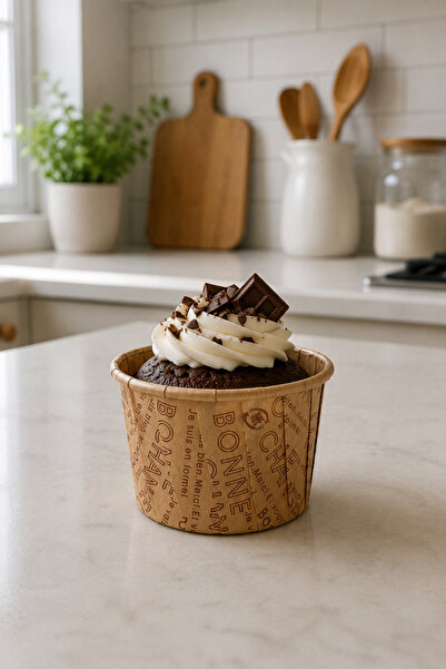 BEYZANA 12’li Desenli Muffin Cupcake Kek Kapsülü