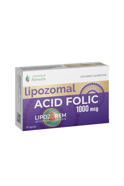 Remedia Acid Folic Lipozomal 1000mcg 30 capsule