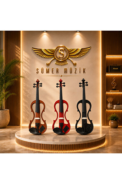 Sümer Müzik Silenzia EV 202 Renkli Elektro Keman