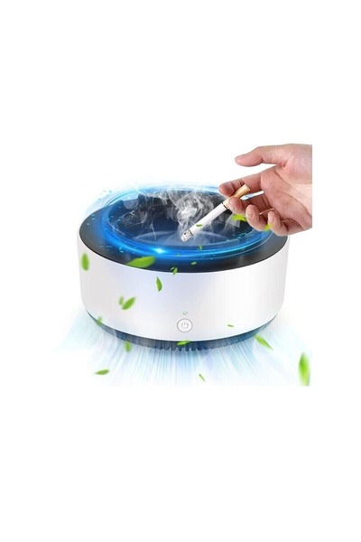 Zenorius Scrumieră Electrică fără Fum cu Filtru Integrat, Absorbție Rapidă a ...