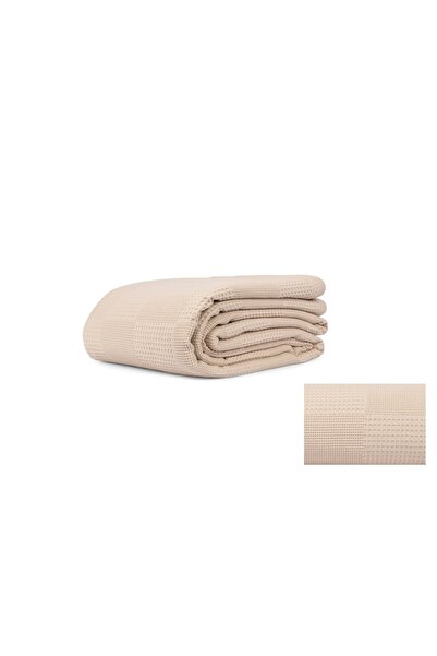McDecor Βρεφική Κουβέρτα Πικέ (100Χ105) Μπεζ -