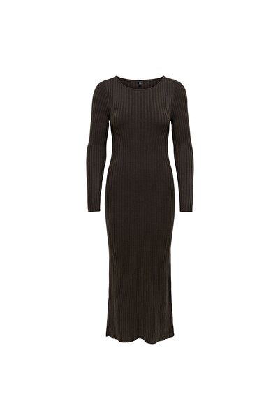 ONLY Rochie tricotată de damă 15373788 Maro
