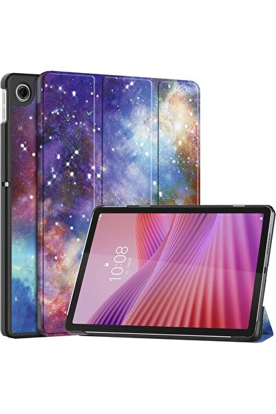 SIGLOO Husă Clamshell Tri-Fold Magnetic Piele Ecologică Lenovo Tab 10.1 inch ...