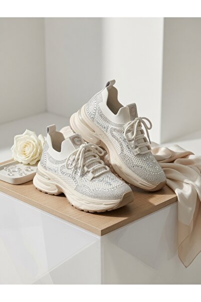 Guja Kemal Aygün- Streç Taşlı Kadın Sneakers