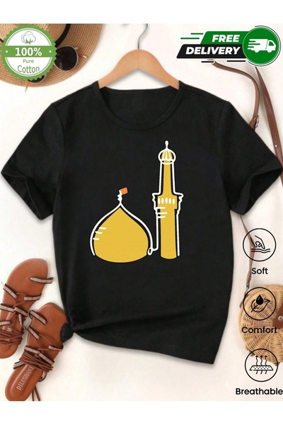 YHDZ قميص قطني نسائي غير رسمي 100% قطن، نسيج قابل للتنفس، قابل للغسل في الغسالة