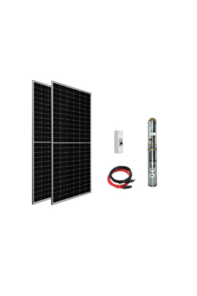 Entech Enerji 72 V Volt 1 HP 0.75kW 750 W Watt Dc Kademeli Dalgıç Solar Pompa...