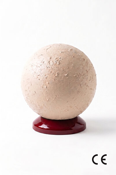 Hmydesign Handmade Ay Görünümlü Dekoratif Masa Lambası - Kratos Bordo