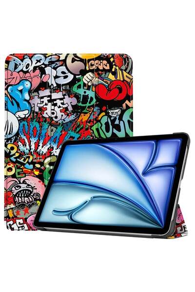 SIGLOO Husă Clamshell piele sintetică pentru Apple iPad Air 13 inch 2025 2024...