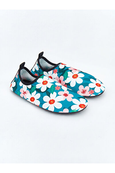 LC Waikiki Peak New Season Floral Patterned Women's Sea Shoes