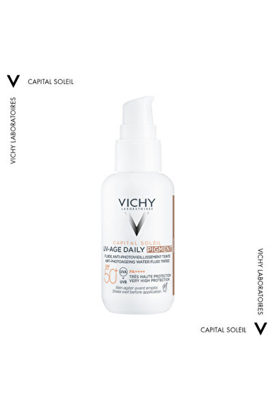 Vichy | Capital Soleil UV-AGE Daily Pigment Medium Αντηλιακό Προσώπου με Χρώμ...